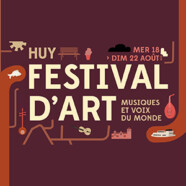 Festival d’Art de Huy  (du 18 au 22 août)