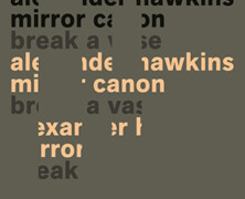 Alexander Hawkins Mirror Canon : Break a Vase