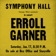 Errol Garner : Symphony Hall Concert